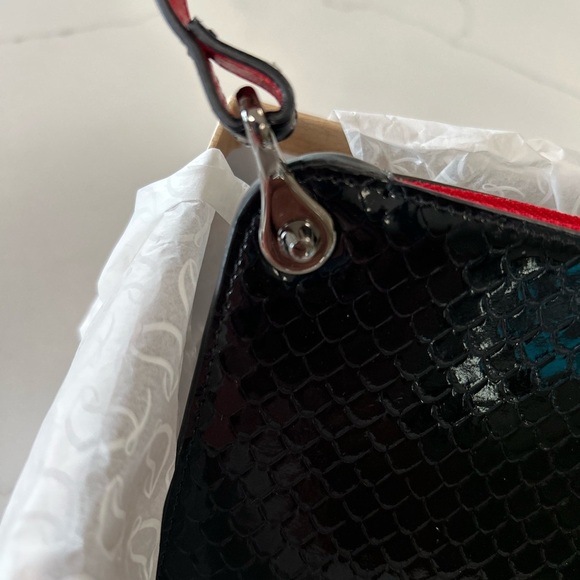 Christian Louboutin Patent Birdy Black - Picture 9 of 14